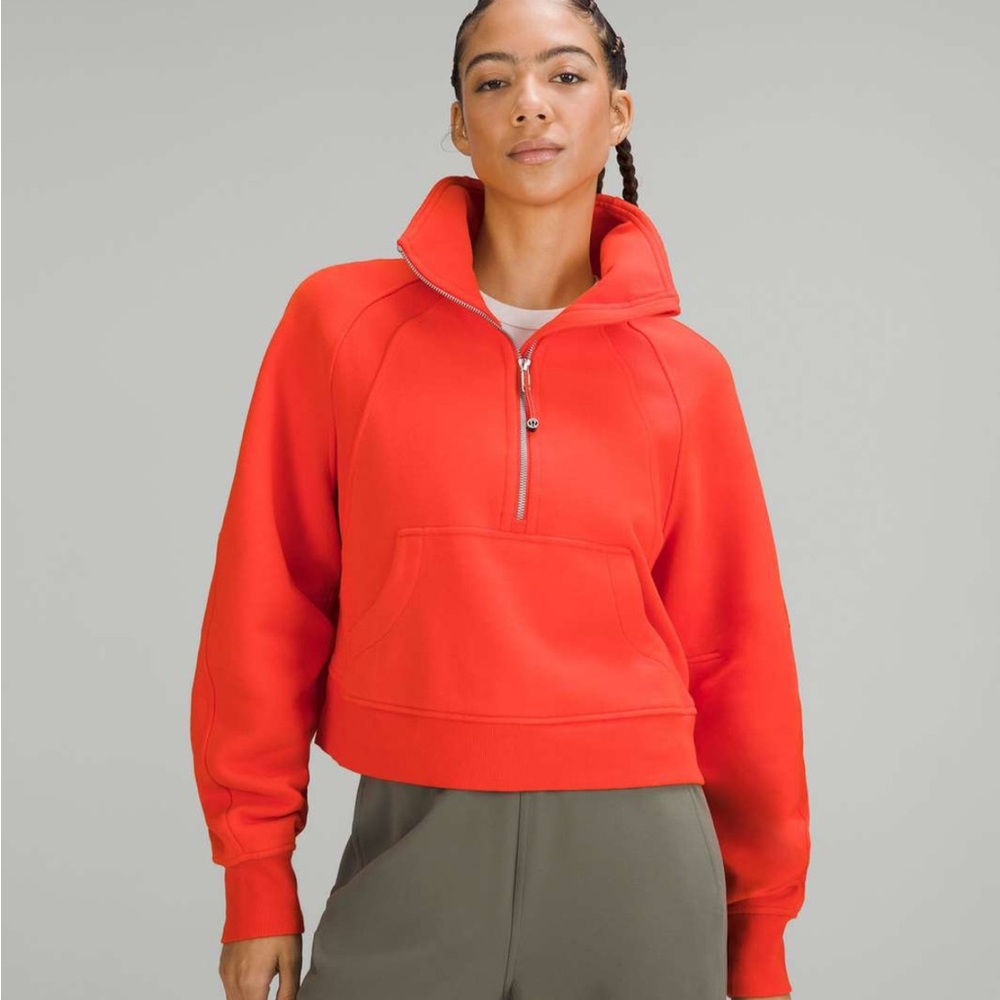 Scuba Oversized Funnel-Neck Half Zip